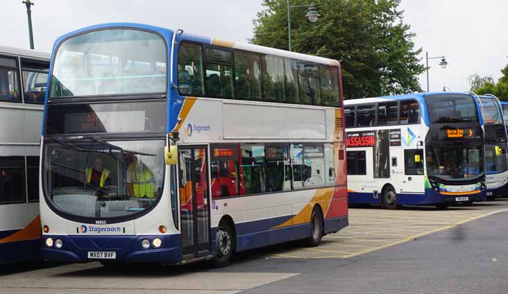 Stagecoach East Kent Volvo B9TL Wright 16955 & Scania ADL Enviro400MMC 15278